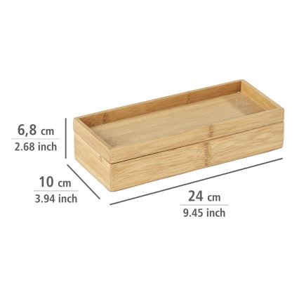 WENKO 23917100 - Кутия TERRA 24x10 cm кафява