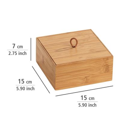 WENKO 23923100 - Кутия TERRA 15x7 см, кафява