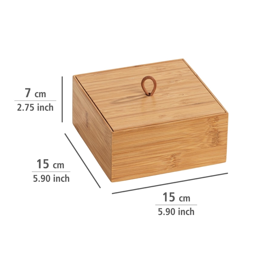 WENKO 23923100 - Кутия TERRA 15x7 см, кафява