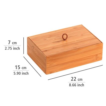 WENKO 23924800 - Кутия TERRA 22x15 cm кафява