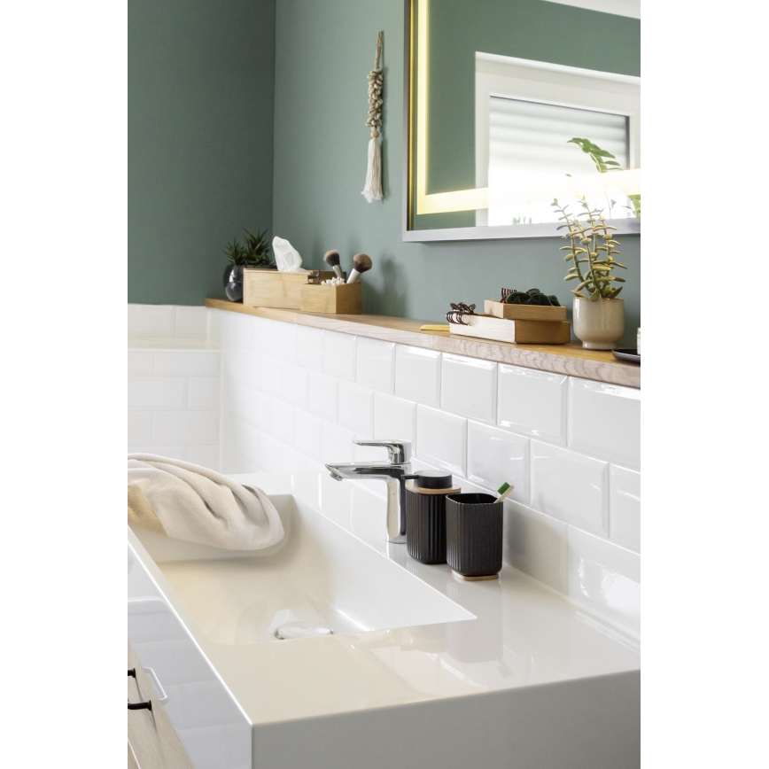 WENKO 23925100 - Кутия за кърпички TERRA 25x13 cm кафява