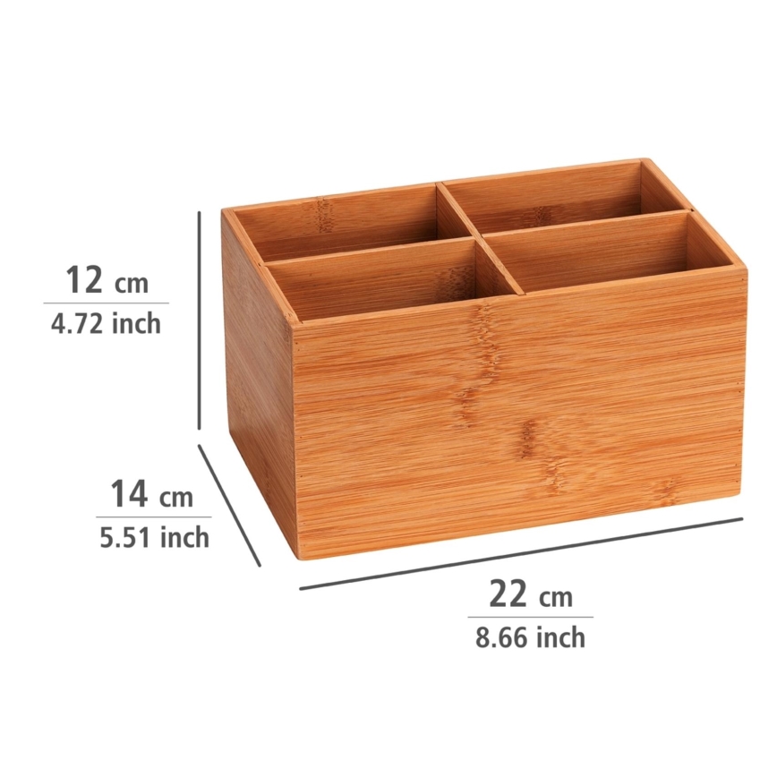 WENKO 23926100 - Кутия TERRA 22x14 cm кафява