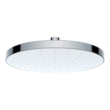 WENKO 24000100-Душ глава с автоматично почистване 22,5x22,5 cm лъскав хром/бяло