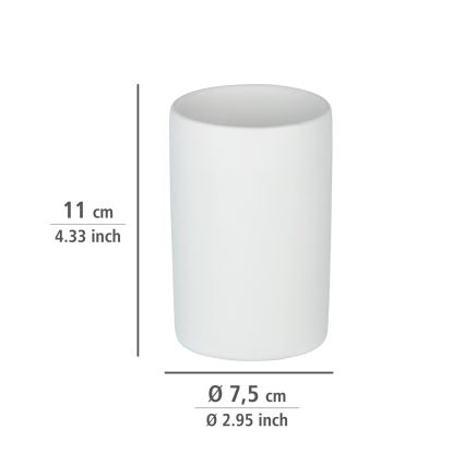 WENKO 24010100 - Чаша POLARIS 7 x 11 см, бяла