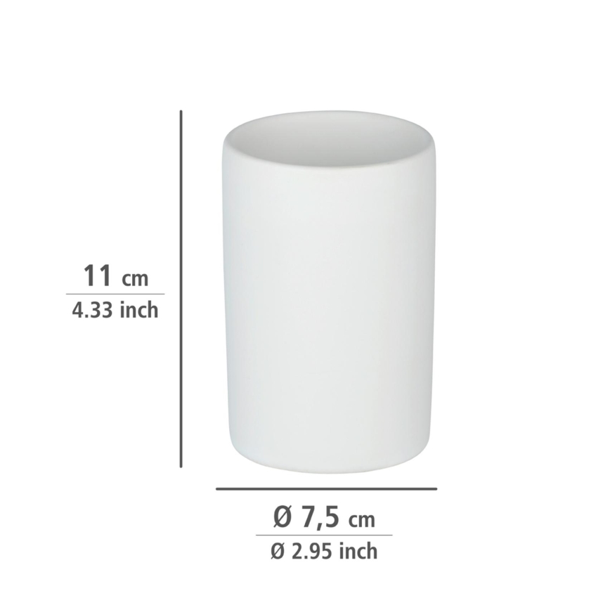 WENKO 24010100 - Чаша POLARIS 7 x 11 см, бяла