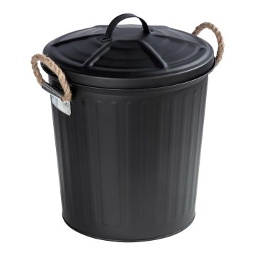 WENKO 24022100 - Кош GARA 24x28,5 см черен