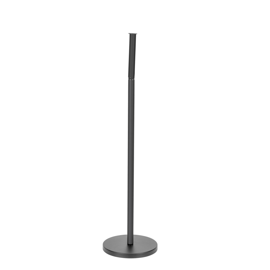 WENKO 24034100 - Държач за тоалетна хартия 21x55 см черен/сребрист