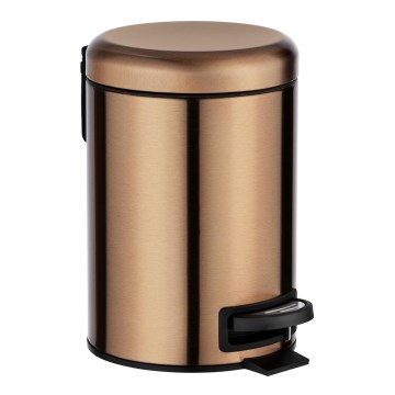 WENKO 24036100 - Кош LEMAN 17x25 см, неръждаема стомана с медено и черно покритие