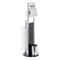 WENKO 24075800 - Комплект за WC RAVINA 20x707 cm неръждаема стомана/сребрист/черен