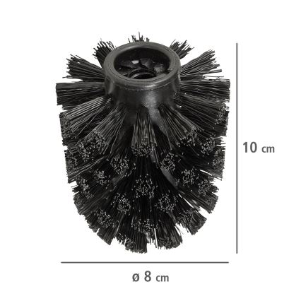 WENKO 24090800 - глава за WC 8x9,3 cm черна