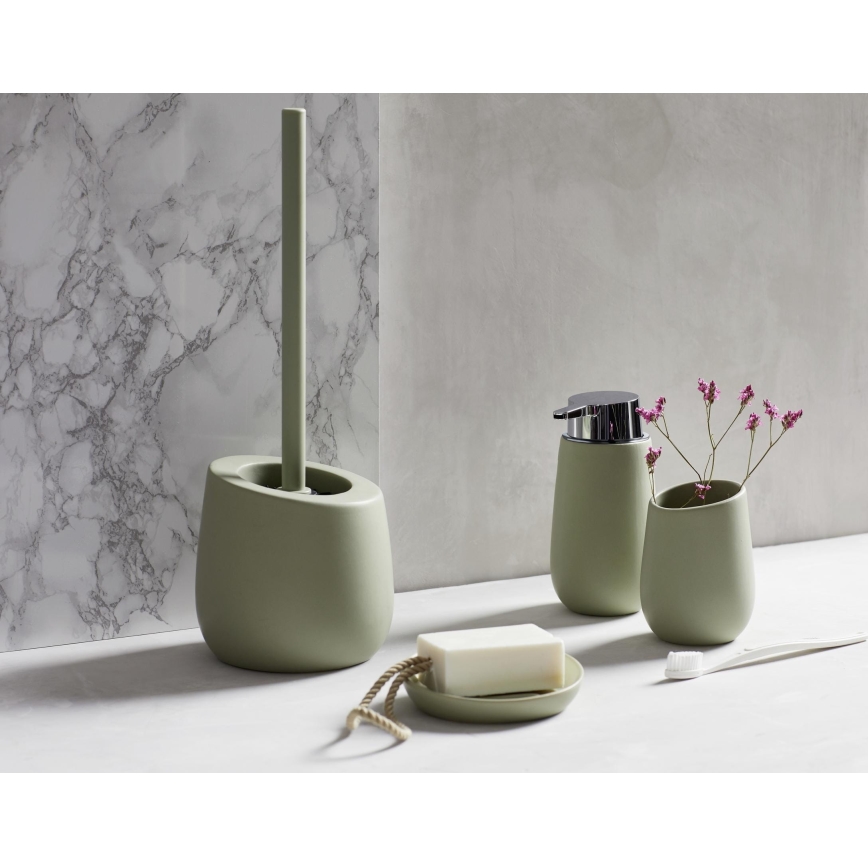 WENKO 24120100 - Четка за WC BADI 13,5x38 см зелена