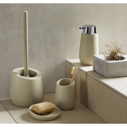 WENKO 24136100 - Четка за WC BADI 13,5x38 см бежова