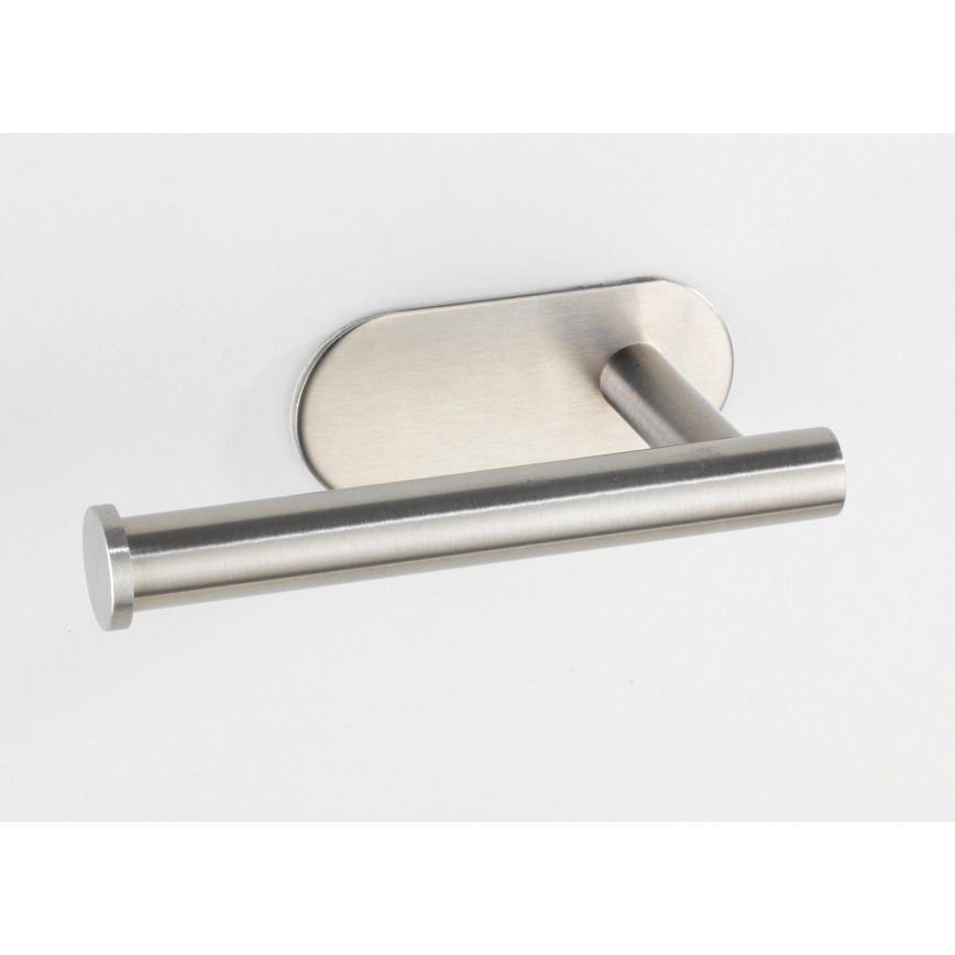 WENKO 24166100 - Държач за тоалетна хартия TURBO-LOC OREA MATT 16 x 7 см неръждаема стомана/сребрист