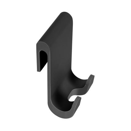 WENKO 24171100 - Стъргалка за душ MOLA 21x24,5 см неръждаема стомана/черна