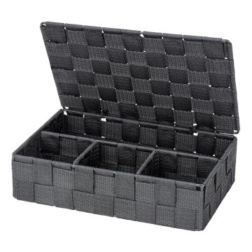 WENKO 24223100 - Кош ADRIA 26x17 см сив/антрацит