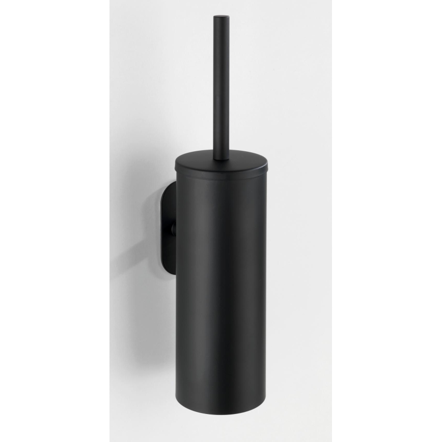 WENKO 24289100-WC четка за тоалетна TURBO-LOC OREA BLACK 9 x 39,5 см неръждаема стомана/черна