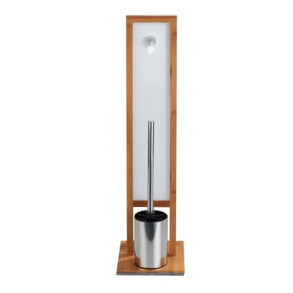 WENKO 24391100 - Тоалетна четка RIVALTA 18x70 cm кафява/бяла/черна