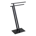 WENKO 24396100 - Стойка за кърпи LIRIO 20x40 cm черна