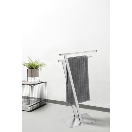 WENKO 24397100 - Държач за кърпи LIRIO 20x76,5 cm неръждаема стомана/сатен