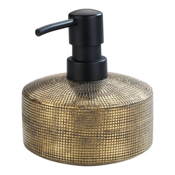 WENKO 24401100 - Дозатор за течен сапун RIVARA 400 ml, златист
