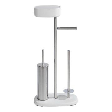 WENKO 24420100 - комплект за тоалетна RIVAZZA 17x72,5 cm бял