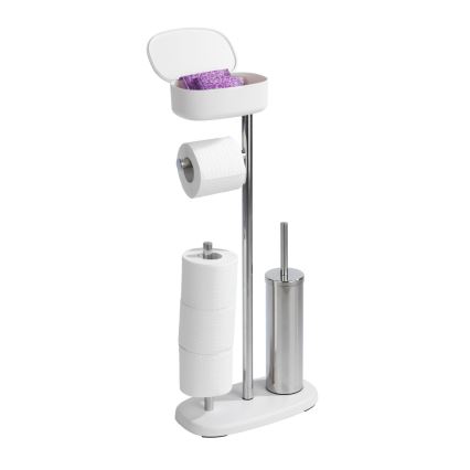WENKO 24420100 - комплект за тоалетна RIVAZZA 17x72,5 cm бял