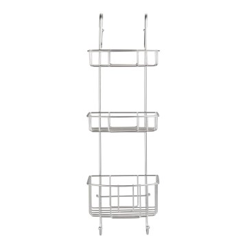WENKO 24422100 - Поличка OLESI 22,5x70 см неръждаема стомана/сребриста
