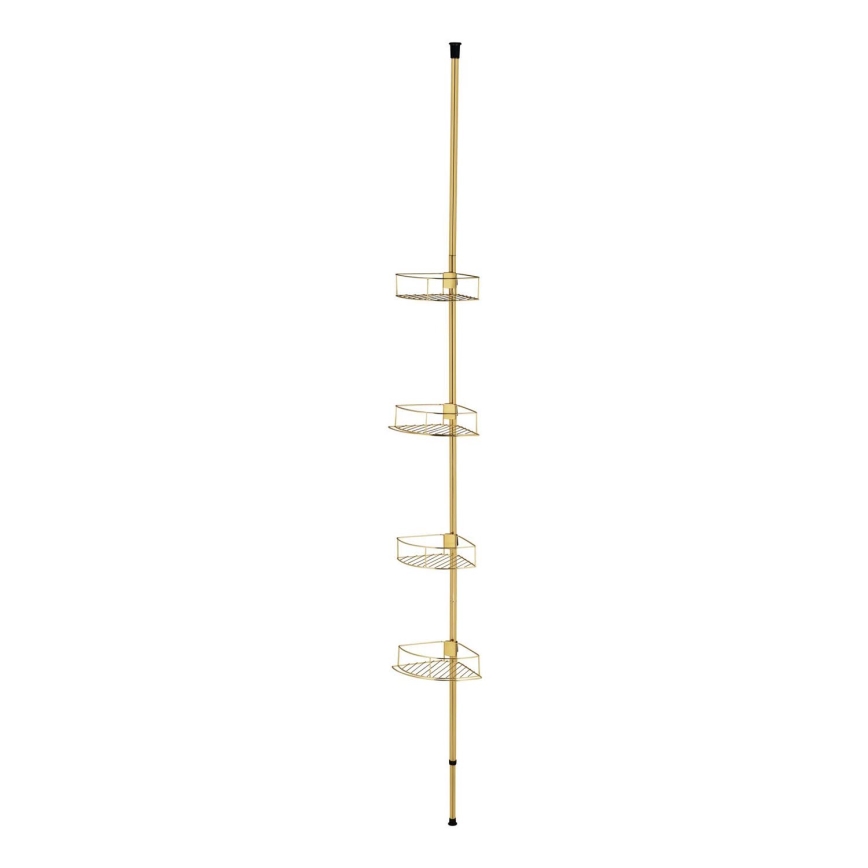 WENKO 24569100-Ъглова полица DOLCEDO 31x275 cm, златна