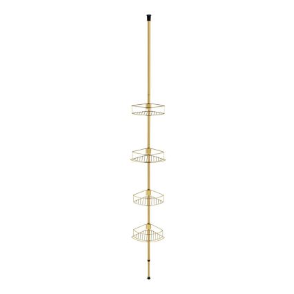 WENKO 24569100-Ъглова полица DOLCEDO 31x275 cm, златна