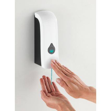 WENKO 24588100-Дозатор за течен сапун RANERA 740 мл бял/черен