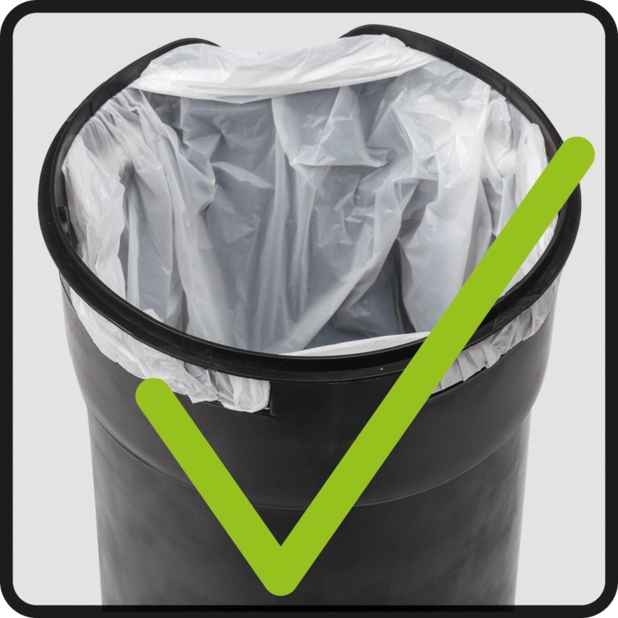 WENKO 24636100 - Кош LEMAN 17x25 cm зелен/черен