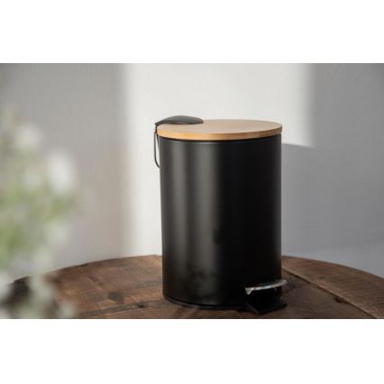 WENKO 24696100 - Кош TORTONA 17x21 см черен/кафяв