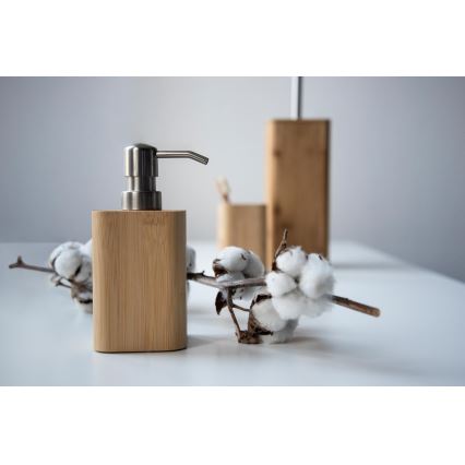 WENKO 24748100 - Четка за тоалетна BAMBUSA 10x37,5 cm кафява