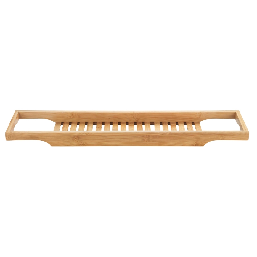 WENKO 24750100 - Поставка за вана BAMBUSA 70x16 cm кафява
