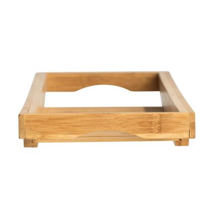 WENKO 24750100 - Поставка за вана BAMBUSA 70x16 cm кафява