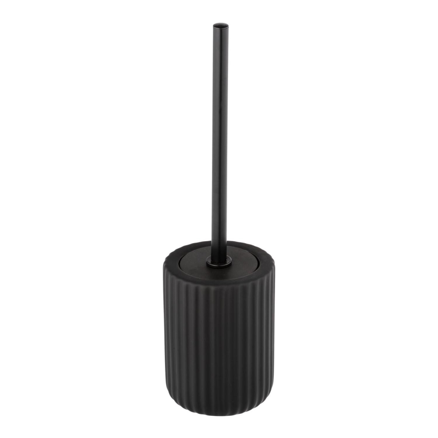 WENKO 24805100 - Четка за тоалетна BELLUNO 11,5x42 cm черна