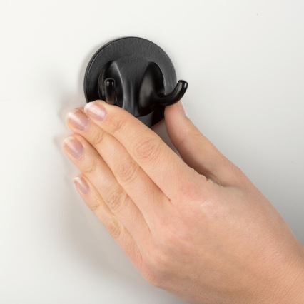 WENKO 24834100 - Шпатула BAMBUS 24,5x17 cm неръждаема стомана/черна/кафява