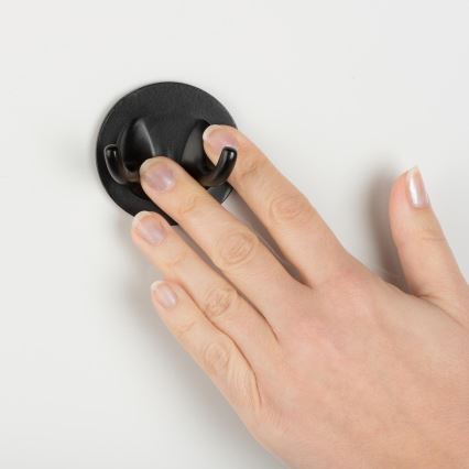 WENKO 24834100 - Шпатула BAMBUS 24,5x17 cm неръждаема стомана/черна/кафява