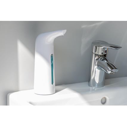 WENKO 24841100-Дозатор за течен сапун LARINO 9x21,5 cm бял