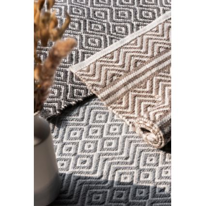 WENKO 24868100-Постелка SHAKI 50x80 cm бежова/бяла