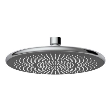 WENKO 24926100 - Душова глава с система за пестене на вода 22,5x22,5 см лъскав хром/сива