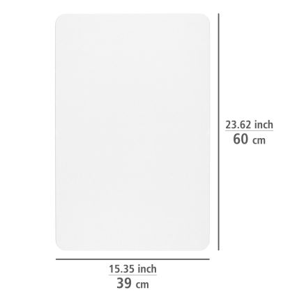 WENKO 24935100-Подложка SIMI 39x60 см бяла