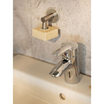 WENKO 24971100-Държач за сапун TURBO-LOC 4,5x7 см сребрист