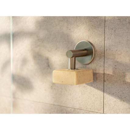 WENKO 24971100-Държач за сапун TURBO-LOC 4,5x7 см сребрист