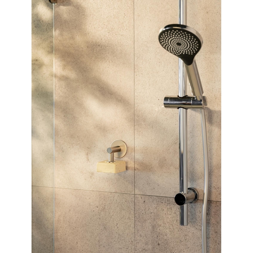 WENKO 24971100-Държач за сапун TURBO-LOC 4,5x7 см сребрист