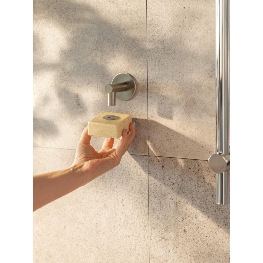 WENKO 24971100-Държач за сапун TURBO-LOC 4,5x7 см сребрист