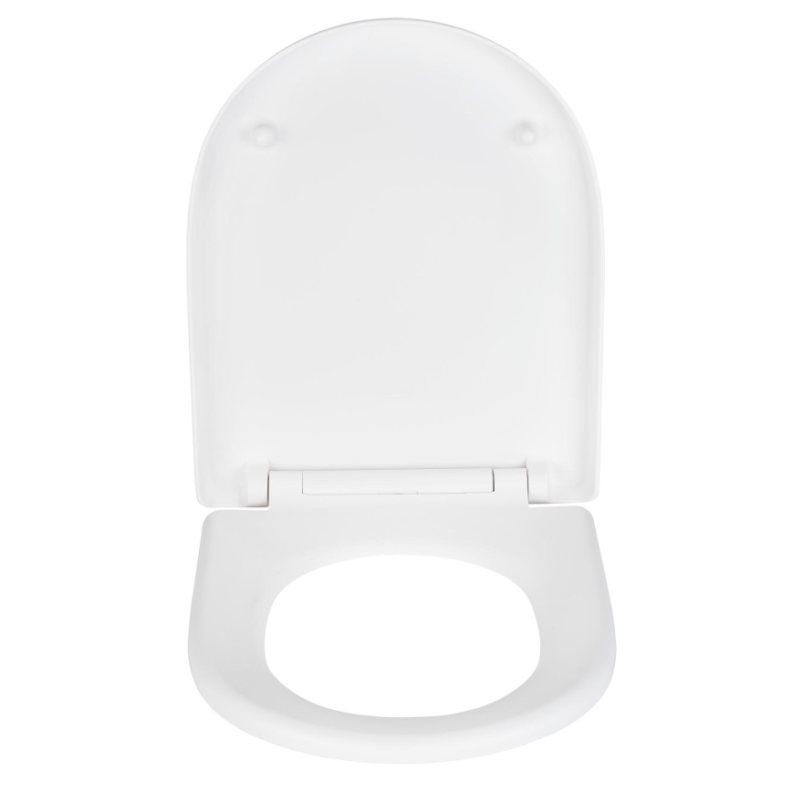 WENKO 24988100-WC тоалетна седалка ЕКСКЛУЗИВ 45x36,5 cm бяла/сребриста