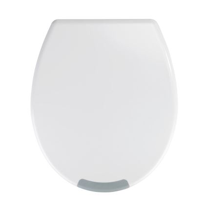 WENKO 25005100-Toaletна седалка SECURA 37x44 cm бяла/сива