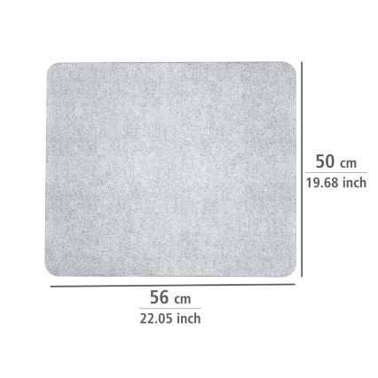 WENKO 2511910800 - Капак 50x56 cm прозрачен/сив