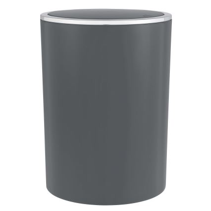 WENKO 25146100 - Кош INCA 18,5x25,5 cm антрацит/лъскав хром